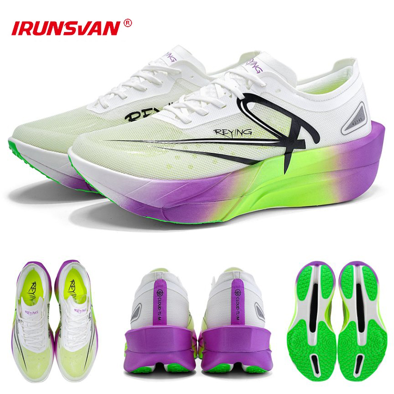 Sneaker Zone - IRUNSVAN Heren Professionele Full Carbon Plate