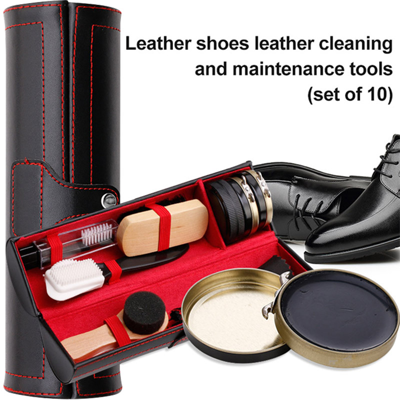 Sneaker Care Set - 1 set lederen schoenenpoetset borstelreinigingsset blijf