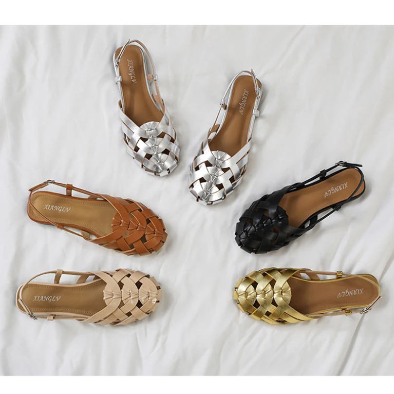 PU Gouden Sandaal Slipper Vrou - Sneaker Care Set recensie en prijs