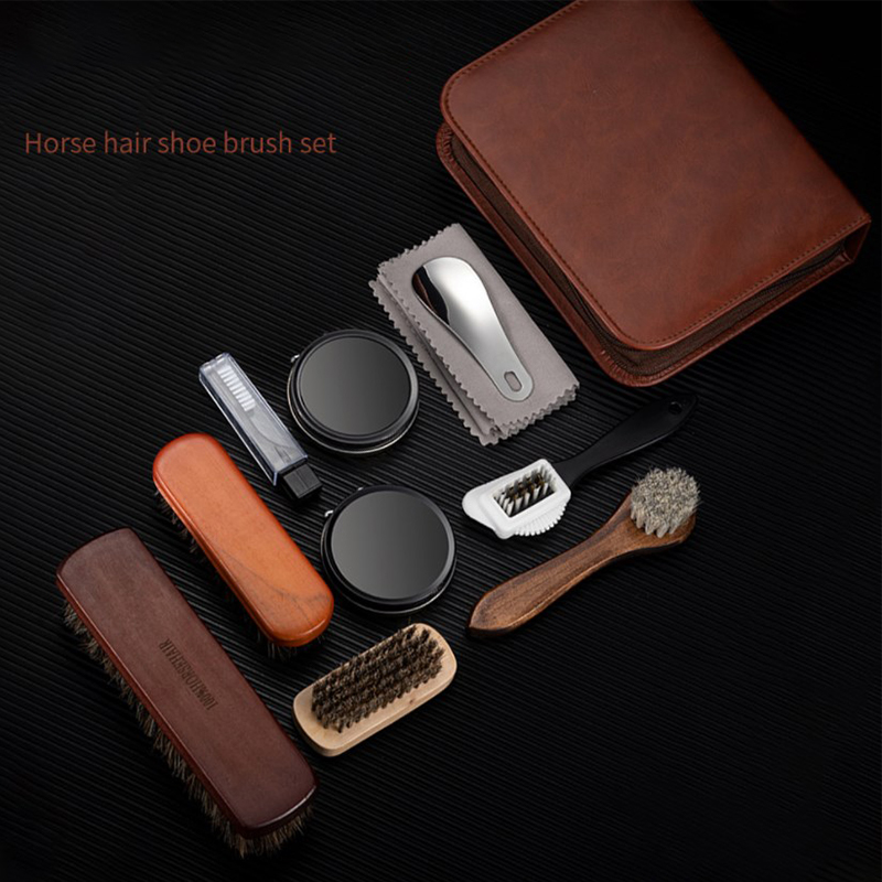 Paardenhaar Schoenborstel Set  - Sneaker Leather Care recensie en prijs